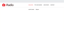 Tablet Screenshot of iradio.pro