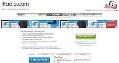 Desktop Screenshot of iradio.com